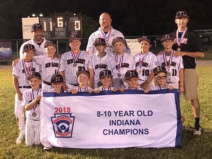 New Albany 10U state champions
